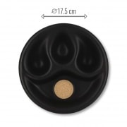Photo #2 de Cendrier Cramique Chacom Noir mat