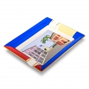 Photo #2 de Cendrier Cigare Elie Bleu 2 cigares Revolucion y Cienfuegos