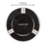 Photo #2 de Cendrier Cigare S.T. Dupont Rond XL Noir et Chrome