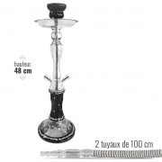 Photo #2 de Chicha en verre Tribal noire