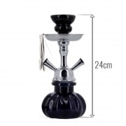 Photo #2 de Chicha Pumpkin 24 cm Noire 2 tuyaux