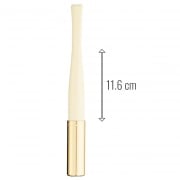 Photo #2 de Coffret Fume cigarettes Dnicota Lady Beige et Dor avec filtres