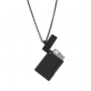 Photo #2 de Collier Briquet S.T. Dupont Noir Mat