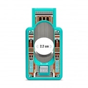 Photo #2 de Coupe Cigare Elie Bleu Double Lame Casa Cubana Cienfuegos Turquoise