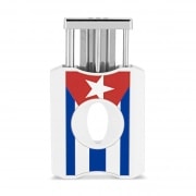 Photo #2 de Coupe Cigare Elie Bleu V-Cut Drapeau Cubain