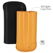 Photo #2 de Etui 2 cigares Art et Volutes Cuir Varadero