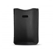 Photo #2 de Etui � Briquet Elie Bleu Cuir Noir Plano