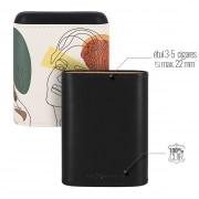 Photo #2 de Etui  cigares Art et Volutes Artmis Large