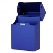 Photo #2 de Etui cigarettes  Aluminium Bleu