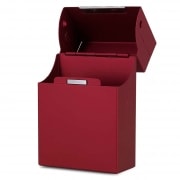 Photo #2 de Etui cigarettes Aluminium Rouge