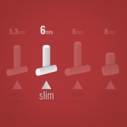 Photo #2 de Filtres Beuz Slim Papier x 1 Sachet de 120 Filtres