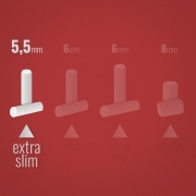 Photo #2 de Filtres Gizeh Extra Slim 5.5 mm en sticks x 10