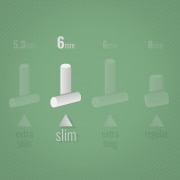 Photo #2 de Filtres OCB Eco Bio Slim x 10 sachets de 120 Filtres