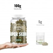 Photo #2 de Fleur de CBD Greeneo Super Skunk 100g