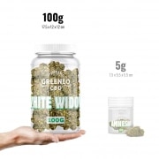 Photo #2 de Fleur de CBD Greeneo White Widow 100g