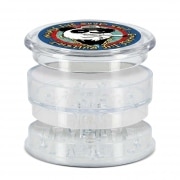 Photo #2 de Grinder acrylique 3 parties Gangsta Panda 60 mm Transparent