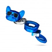 Photo #2 de Grinder Super Heroes T�te de chien 3D Bleu 3 parties