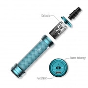 Photo #2 de Hookah Air Mini Fumytech Woven Pattern