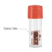 Photo #2 de Lot de 10 boites de Pierres  briquet S.T. Dupont Rouges 651