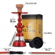 Photo #2 de Pack Chicha Altair Khephren Rouge