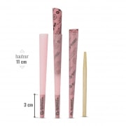 Photo #2 de Pack de 24 boites Cones G-Rollz King Size Banksy Pink x 3