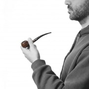 Photo #2 de Pipe de Cogolin Mini Cintr�e Tuyau Classique