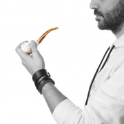 Photo #2 de Pipe Ecume de Mer Apple Ajoure Courbe