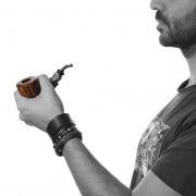 Photo #2 de Pipe Fait main Neerup Boutique GR5 Malachite
