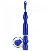 Photo #2 de Pipe sche Mtal avec tour de cou ou porte cl Bleue
