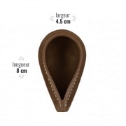 Photo #2 de Porte Pipe Chacom Cuir Marron Clair