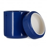 Photo #2 de Pot  tabac Cramique Bleu et Humidificateur Crdo