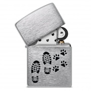 Photo #2 de Zippo Empreintes Chrome