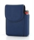 Etui Paquet de Cigarettes et Briquet Bleu