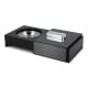Cendrier et Repose Cigare coulissant Carbone