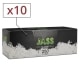 Lot de 10 boites de 250 tubes Jass