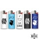 5 Briquets Bic mini � pierre I Love Corse