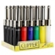 Briquet Clipper Mini Tube Couleurs x 24