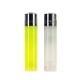 2 briquets � pierre Clipper Translucides Jaune et Blanc