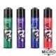 Briquet Clipper Micro Snake Skulls x 4