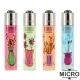 Briquet Clipper Micro Table Flowers x 4