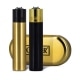 Briquet Clipper Black & Gold x2