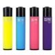 Briquet Clipper Soft Touch Couleur x 4