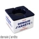 Cendrier C�ramique R�tro Demain J'arr�te
