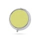 Cendrier de poche Chrome et Texture Jaune