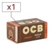 Papier a rouler OCB Slim Virgin rolls et tips x 1