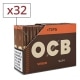 Feuille a rouler OCB Slim Virgin et Tips PACK de 32