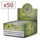 Papier  rouler ATOA Slim Brown x 50