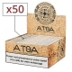 Papier � rouler ATOA Slim Organic x 50