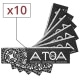 Papier � rouler ATOA Slim Premium x 10