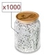1000 Filtres Hybrid pot en verre Charbon actif
